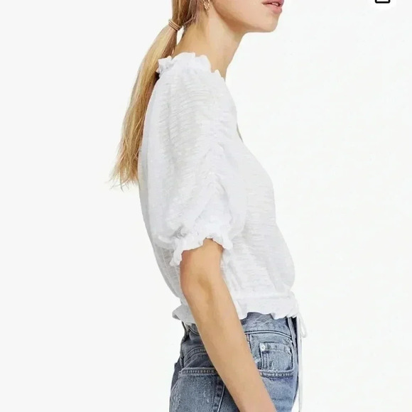 Free people ivory/white blouse - Picture 3 of 8